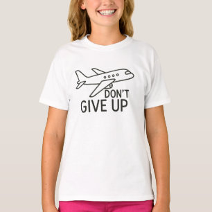 Camiseta Avance - Não desista da arte planetária minimalist