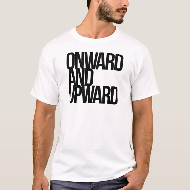 Camiseta Avante e para cima (Frente)