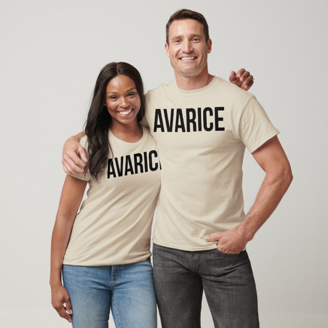 Camiseta Avarice (Unissex)