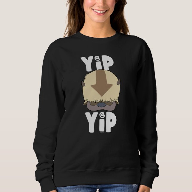 Camiseta Avatar O Último Airbender - Appa Sky Bison Yip Yip (Frente)