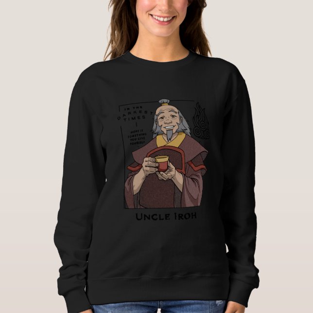 Camiseta Avatar Uncle Iroh in The Darkest Times Advice Cart (Frente)