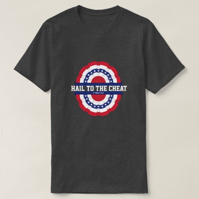 Camiseta Ave Ao Cheat - Um MisterP Shirt (Frente do Design)