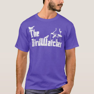 Camiseta Ave Assistindo Engraçado Presente de Aniversário