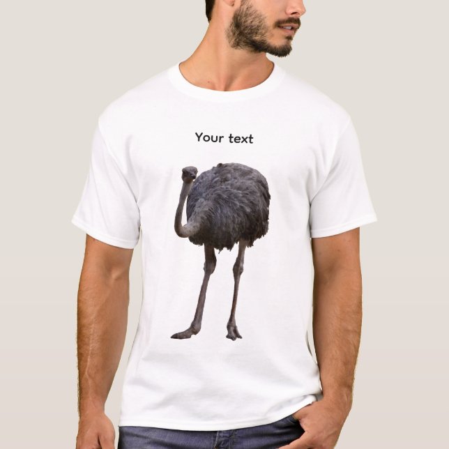 Camiseta Ave avestruz (Frente)