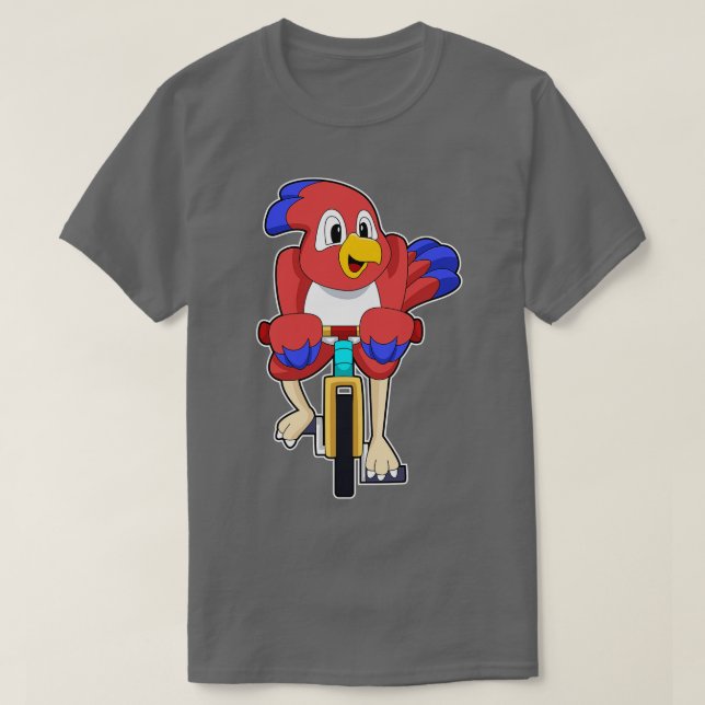 Camiseta Ave com Bicicleta (Frente do Design)