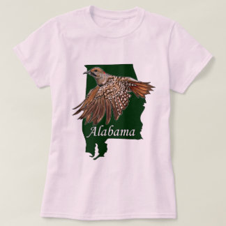 Camiseta Ave do estado do Alabama