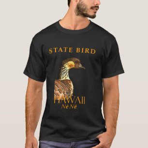 Camiseta Ave do Território do Havaí O Ganso Havaiano