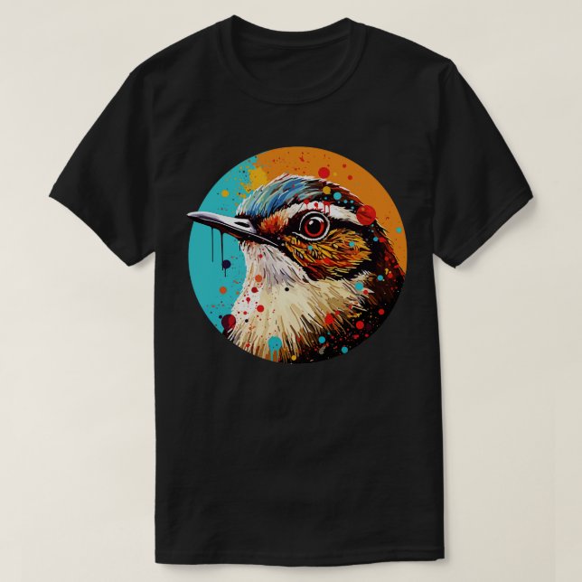 Camiseta ave macabra 11 (Frente do Design)