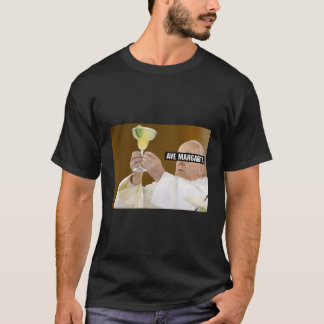 Camiseta Ave Margarita Papa Francis Bebe Vinho Salty Margar