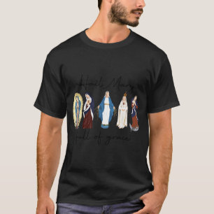 Camiseta Ave Maria Cheia De Graça, Virgem Maria, Bíblia