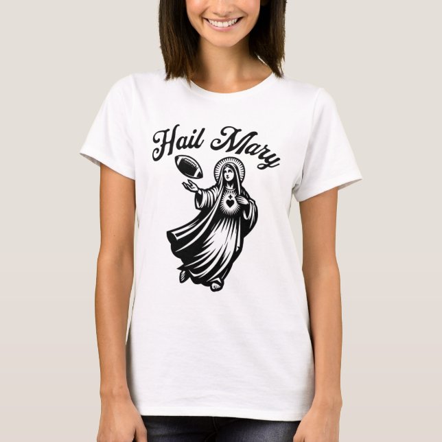 Camiseta Ave Maria Futebol Americano (Frente)