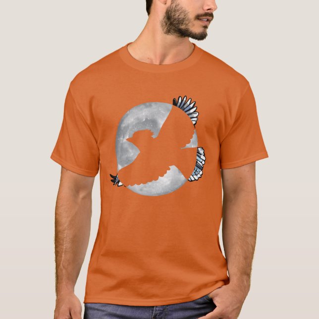 Camiseta Ave Observando o Ornitólogo Birder Bird Lover frit (Frente)