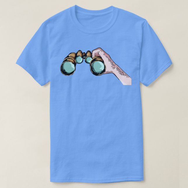Camiseta Ave Observando Ornitólogo Bird Watcher Birder 1 (Frente do Design)