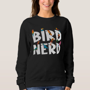 Camiseta Ave Observando Pássaros Nerd Observando Pássaros A