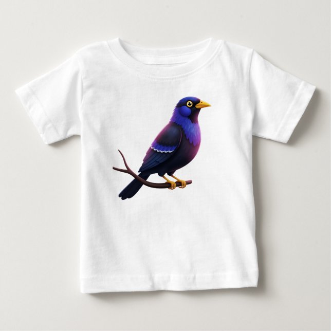 Camiseta Ave Tropical em um Galho (Frente)