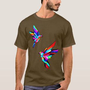 Camiseta Ave Watercolor