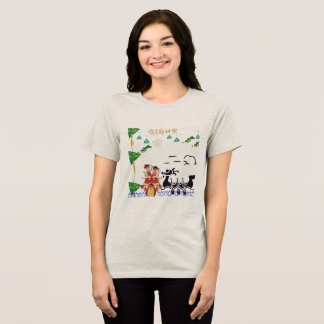 Camiseta Aveia clássica Espírito do Dragão Lotus