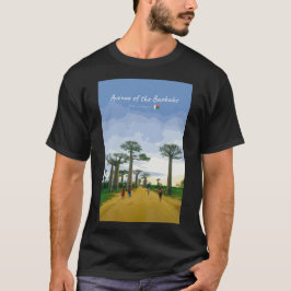 Camiseta Avenida dos Baobás, Madagascar - Paisagem