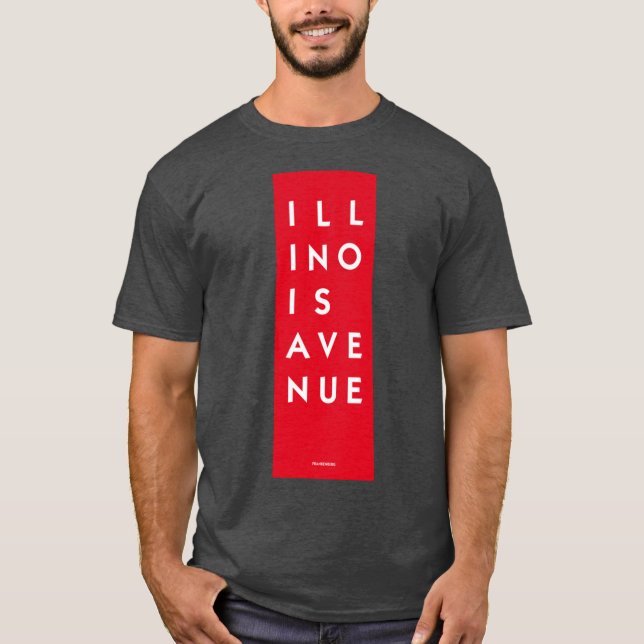 Camiseta Avenida Illinois (Frente)