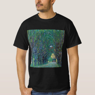 Camiseta Avenida no Parque Schloss Kammer de Gustav Klimt