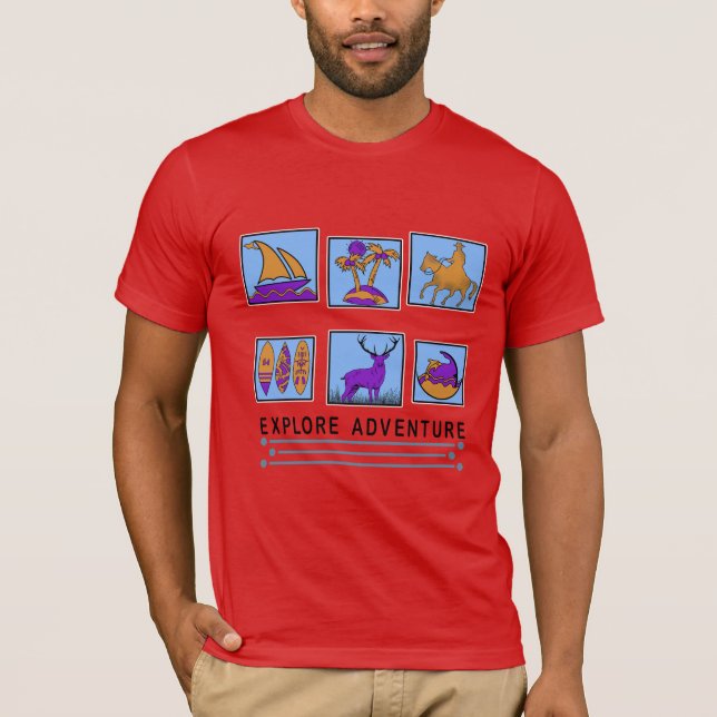 Camiseta aventura (Frente)