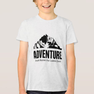 Camiseta Aventura aguarda além da zona de conforto