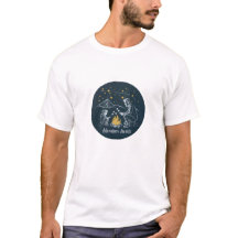 Aventura Aguarda Padre e Criança Campfire