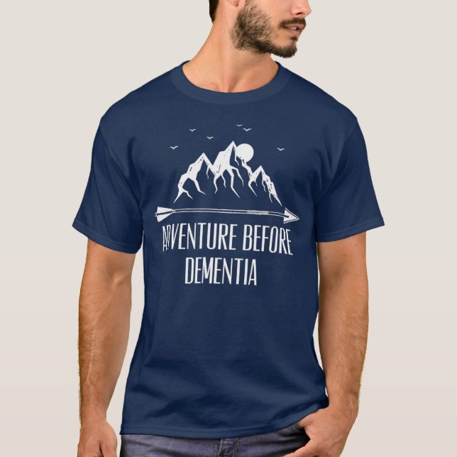 Camiseta Aventura antes da demência (Frente)