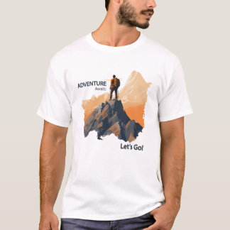 Camiseta Aventura, Aventura Aguarda, Vamos!