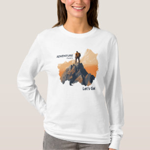 Camiseta Aventura, Aventura Aguarda, Vamos!