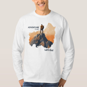Camiseta Aventura, Aventura Aguarda, Vamos!