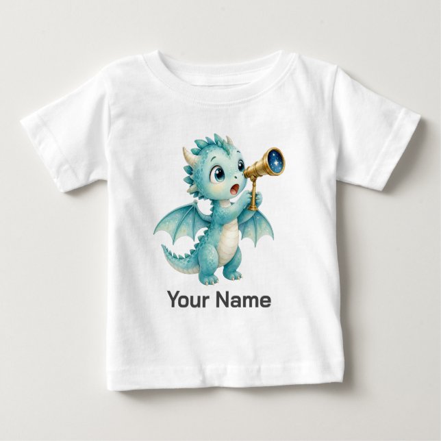Camiseta Aventura Celestial Personalizada Dragão (Frente)