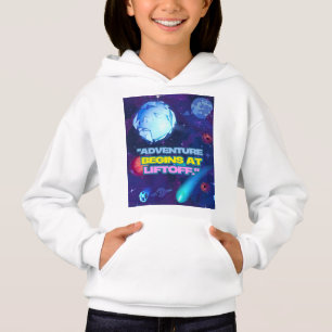 Camiseta Aventura começa no copo isolado de lançamento