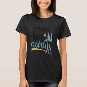 Camiseta Aventura Cute Aguarda Ataque Ao Ar Livre Adquirido