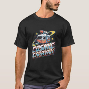 Camiseta Aventura da Caravana Cósmica e Espera por Você