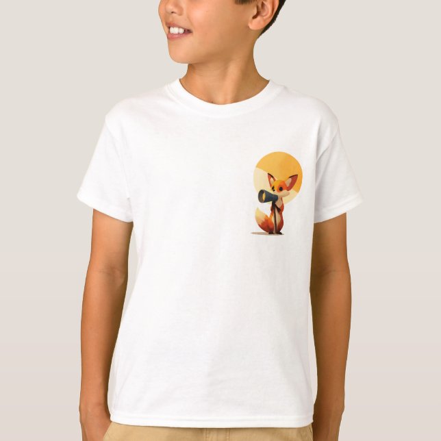 Camiseta Aventura da Raposa Exploradora Espião Kids (Frente)