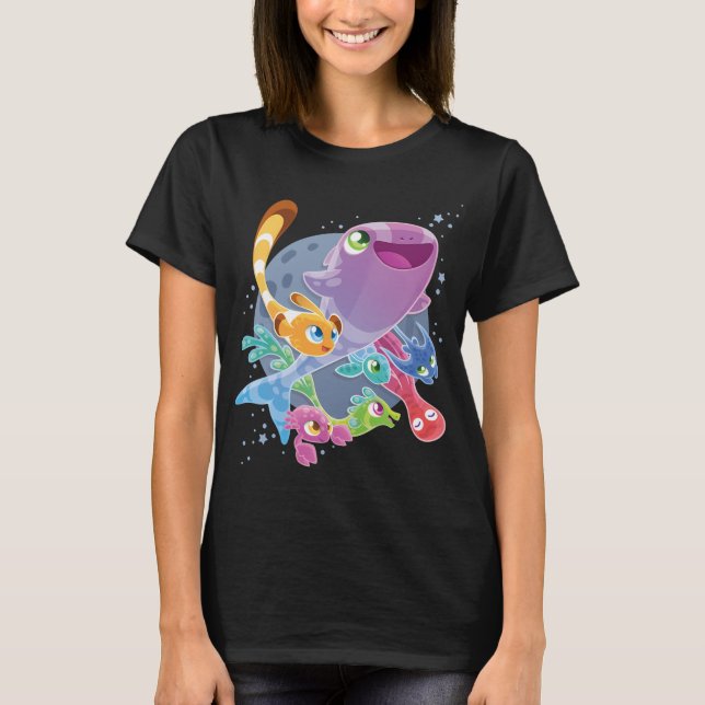 Camiseta Aventura da Super Estrela do Mar (Frente)