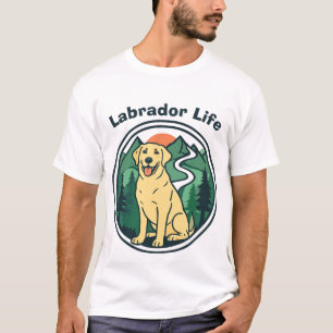 Camiseta Aventura da Vida do Labrador