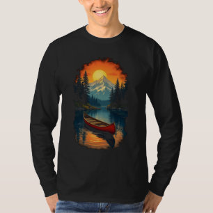 Camiseta Aventura de Abertura de Canoas - Sunset de Lago Re