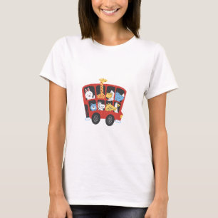 Camiseta Aventura de Barramento Animal Cujo Alcance é para 