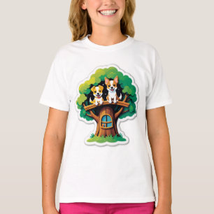 Camiseta Aventura de Bolhas Cachorrinho Banho