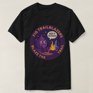 Camiseta Aventura de Camping Fig-Tástico