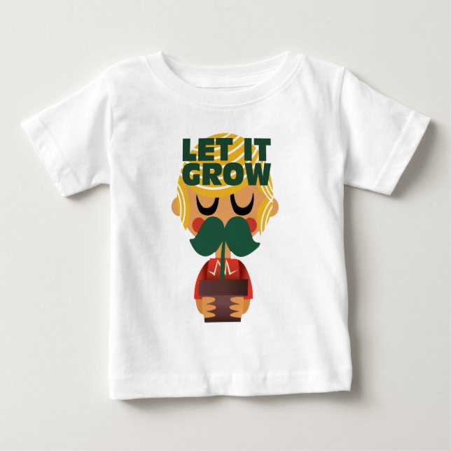 Camiseta Aventura de Crescimento de Bigode (Frente)