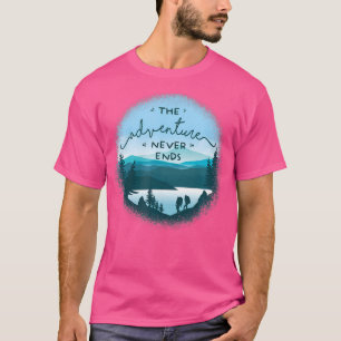 Camiseta Aventura De Embalagem Retroativa E De Campanha - E