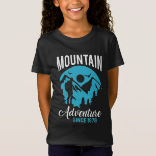 Camiseta aventura de montanha DESDE 1978