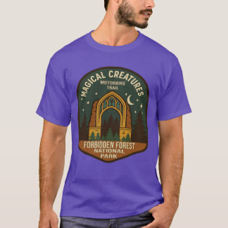 Camiseta Aventura de Moto de Criaturas Mágicas de Hagrid Pa