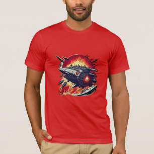 Camiseta Aventura de nave espacial