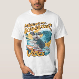 Camiseta Aventura de Navegação em Miniatura de Onda Schnauz