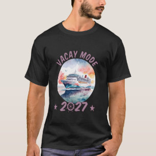 Camiseta Aventura de Navio de Cruzeiro Férias em Família 20