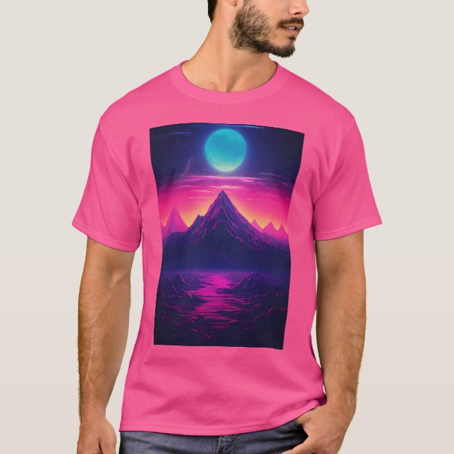Camiseta Aventura De Onda Elétrica No Majesti (Frente)